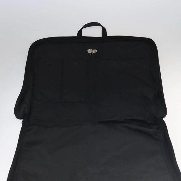 BURBERRY Black label Garment Cover Nylon Black Auth